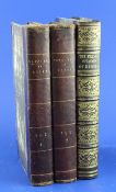 O`Meara, Barry Edward - Napoleon in Exile, 2 vols, 3rd edition, half morocco, London 1822, together