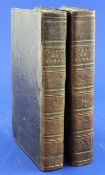 Poiret, Jean Louis Marie - Lecons de Flore, 3 vols in 2, 8vo, calf, fly leaf vol 1 with writing, 2
