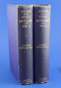 Duncan, Francis - History of The Royal Regiment of Artillery, 2 vols, 8vo, original blue cloth