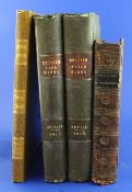 Bewick, Thomas - A History of British Birds, 2 vols, 8vo, cloth, spine joints split, Newcastle