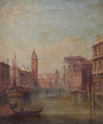 Alfred Pollentine (1836-1890)pair of oils on canvas,The Grand Canal and On The Grand Canal, Venice,