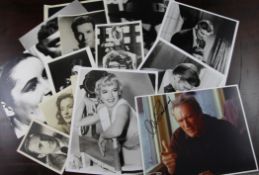 A large collection of rock, pop, film and television ephemera, including autographs, photographs,