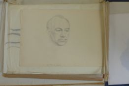 Margaret (Barnard, 1898-1992) & Robert Mackechnie (1894-1975) - portfolio of works on paper, in