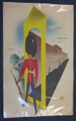 John Bainbridge (1919-1978)two London Underground posters,Buckingham Palace, and Royal London,Bayard