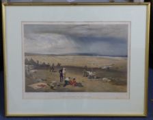 Walker after Simpson11 coloured lithographs,Scenes from the Crimea war,Largest 13 x 18in. four