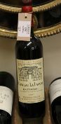 Eight bottles of claret including four Chateau La Lagune 1997, Haut-Medoc; one Chateau d`Armailhac