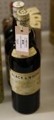 Over three bottles equivalent period blended Scotch whiskies including one Black & White, c. early