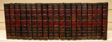 Richardson, Samuel - The Works, 19 vols, 8vo, calf, London 1811