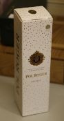 Six bottles of Pol Roger `white foil` NV, individually boxed