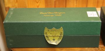 One bottle of Dom Perignon 1990, boxed. Pristine condition