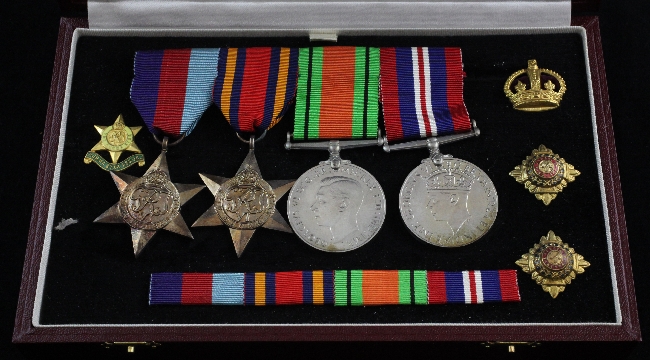 A WWII Burma star group of four awarded to Acting Colonel S F Seelig MD, MRCP, LRCP, Indian Medical