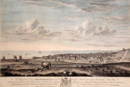 Canot After Lambertcoloured copper engraving,Lamberts Correct View of Brighthelmston in 1765, IOB