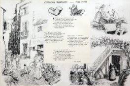 § Ernest H. Shepard (1879-1976)pen and ink heightened with white,Original illustration for Punch
