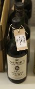 Four bottles of vintage port including three Warre`s 1970, bottled by Corney & Barrow, one into