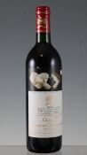 One bottle of Chateau Mouton-Rothschild 1986, Premier Cru Classe, Pauillac, into neck, of almost