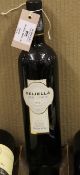 Nine bottles of Deliella Nero D`Avola 2001, Feudo Principi di Butera, Sicily.