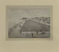 Victorian Brighton and Hove7 assorted prints,Hove Esplanade and Lawns, chromolithograph c.1890, 5.5