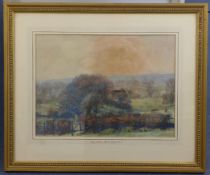 John William Buxton Knight (1842?1908)watercolour,`Early Autumn`,signed,13.5 x 18in.