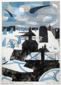 Julian Trevelyan (1910-1988)etching with aquatintChiswick,signed in pencil, titled and inscribed