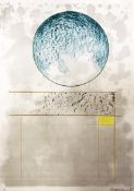 § Dame Barbara Hepworth (1903-1975)lithograph printed in colours,The Aegean Suite. Sun Setting,