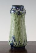 A Moorcroft Macintyre Florian Ware vase for Liberty & Co., c1902, with a variation of the