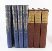 DRUMMOND, NORIE, W - PRINCE CHARLES EDWARD STUART, 4 vols, blue gilt decorated cloth, London 1903