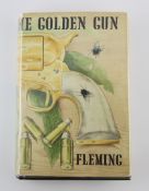 FLEMING, IAN - THE GOLDEN GUN, 1st edition, owners inscription on fly leaf, d/w, London 1965