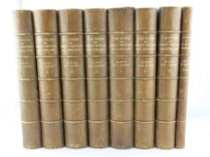 ELWES, HENRY JOHN AND HENRY, AUGUSTINE - THE TREES OF GREAT BRITAIN AND IRELAND, 8 vols including