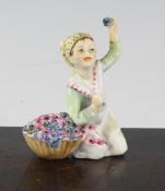 A Royal Worcester figure `Italy`, modelled by Freda Doughty, no. 3067, black printed mark and date