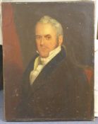 19th century English Schooloil on canvas,Portrait of John F.W. Herschel,inscribed and dated 1879