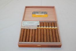 A case of twenty five Cuban Cohiba Esplendidos cigars