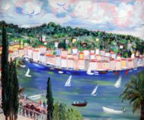 § John Paddy Carstairs (1916-1970)oil on board,Portofino,signed,24.5 x 29.5in.