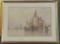 Frederick James Aldridge (1850-1933)watercolour,Venice,signed,9.25 x 13.5in.