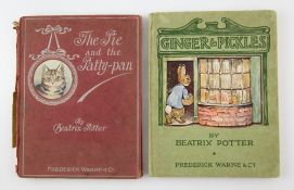 POTTER, BEATRIX - GINGER AND PICKLES, 1st edition, 4to, original green boards, London 1909, together