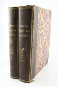 STRUTT, JOSEPH - A COMPLETE VIEW OF THE DRESS AND HABITS OF THE PEOPLE OF ENGLAND, 2 vols, half