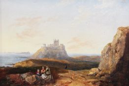John Wilson Carmichael (1800-1868)pair of oils on canvas,Coastal landscapes,one signed and dated