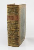 SOWERBY, JAMES - ENGLISH BOTANY, 1 vol, 8vo, green stained and gilt calf, 257 hand coloured