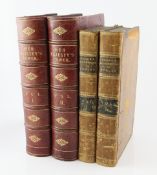 DIXON, WILLIAM HEPWORTH - HER MAJESTY`S TOWER, 2 vols, 8vo, half morocco, London 1901 and TOOKE,