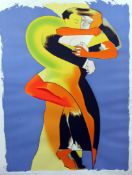 Allen Jones (b.1937)screenprint,Dancing Couple 1983,signed, RA proof 3/5,38 x 29in.