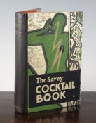 The Savoy cocktail book, 1930, by Harry Craddock, first edition published by London Constable & Co