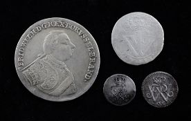 German States - Brandenburg-Prussia, Friedrich Wilhelm I (1713-40) coinage: a 1/2 Thaler 1721,