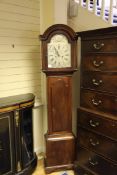 William Meredith, Chepstow. A George III mahogany eight day longcase clock, the 12 inch arched
