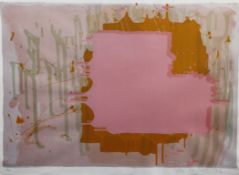 John Hoyland (1934-2011)screenprint,`Rothko Memorial Print`,signed in pencil, dated `73, 7/75,23 x