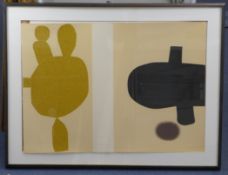 Victor Pasmore (1908-1998)screenprint from suite of 8,The Image in Search of Itself,19.75 x 27.5in.