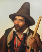 S. Manzioil on canvas,Portrait of an Alpine gentleman,signed,25 x 19.5in.