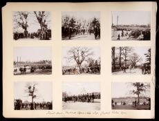 Privately taken unpublished photographs of the 1901 F.A. Cup final between Tottenham Hotspur and