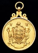 A 9ct. gold 1968 F.A. Cup winner's medal awarded to John Talbut of West Bromwich Albion,
inscribed