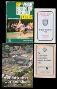 A collection of tennis annuals,
i) LTA Handbooks for 1927, 1929, 1948, 1949, 1952 to 1968, 1979,