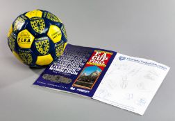 A collection of football memorabilia relating to Wimbledon's F.A. Cup winning team in 1988,