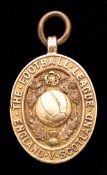 A 15ct. gold Football League representative medal,
inscribed THE FOOTBALL LEAGUE, ENGLAND v